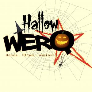 Hallow WERQ spooky logo